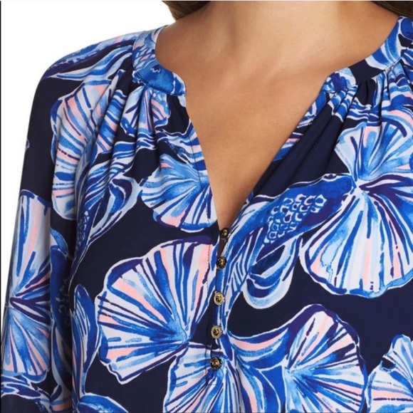 Lilly Pulitzer Blue Brynle Shift Dress - Picture 2 of 7